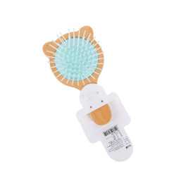 Hair Comb Wooden -Blue