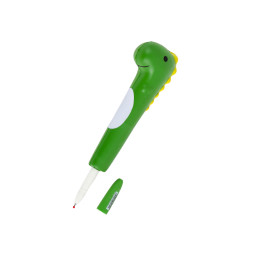 Dinosaur Squishy Gel Pen-Dark Green