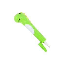 Dinosaur Squishy Gel Pen- Light Green