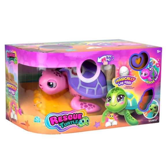 Silverlit - Sound and Light Animated Rescue Sea Turtle