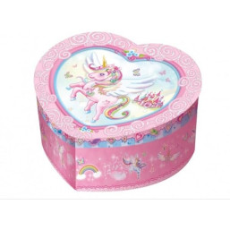 Pecoware - Heart Shape Music Jewellery Box