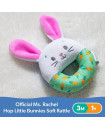 Ms. Rachel - Hop Little Bunnies Soft Rattle