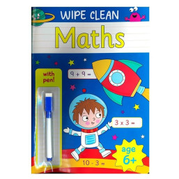 Wipe Clean Maths Book