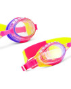 Aquatude - Swim Goggles - Glitter Rhinestone Purple