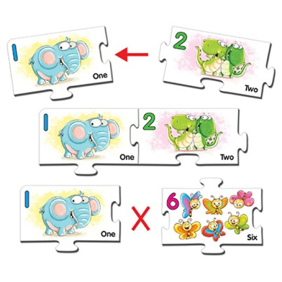 Frank - Numbers Floor Puzzle 20 Pcs