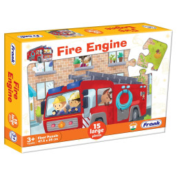 Frank - Fire Engine Floor Puzzle 15 Large Pcs