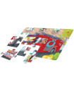Frank - Fire Engine Floor Puzzle 15 Large Pcs