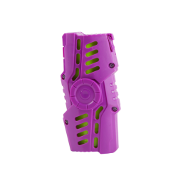 Rotary Telescopic Knife Purple/Green