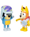 Bluey - Figure 2-Pack - Chilli & Bandit