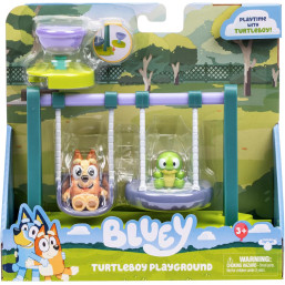 Bluey Mini Playsets, Turtle boy Playground Playset