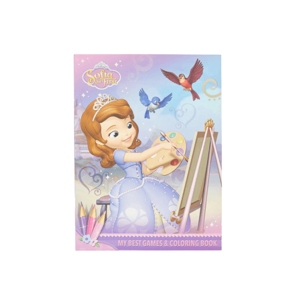 Sofia The First My Best Games And Coloring Book