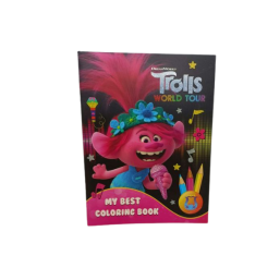 Trolls World Tour My Best Colouring Book A4