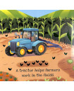 What Does a Tractor Do? Hard cover Book