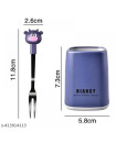 Fruit Fork - Cartoon Stainless Steel  6 Pcs Set