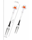 Fruit Fork - Stainless Steel Duck 6 Pcs Set