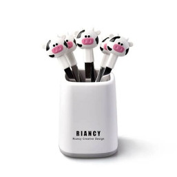 Fruit Fork - Cartoon Stainless Steel  6 Pcs Set