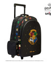 Smiggle - Harry Potter Lighted Wheeled 18 Inch Trolley Backpack