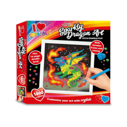 Create Your Own Sparkly Dragon Art 
