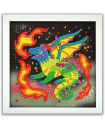 Create Your Own Sparkly Dragon Art 
