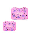 Smiggle - Away Pink Bento Lunchbox