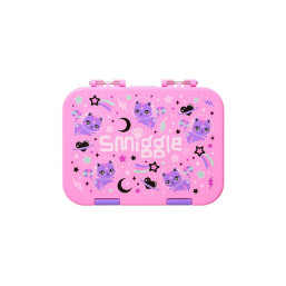 Smiggle - Away Pink Bento Lunchbox