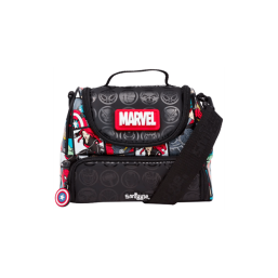 Smiggle - Marvel Double Pocket Lunch bag With Strap