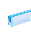 Square Mesh Net Pen Case - Blue