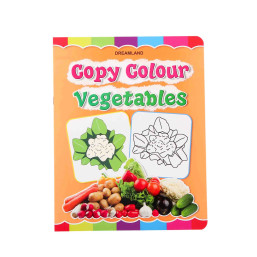 Copy Colour Book - Vegetables