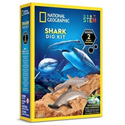 National Geographic - Shark Dig Kit - Excavation Science Kit