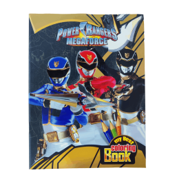 Power Rangers Megaforce My Best Colouring Book