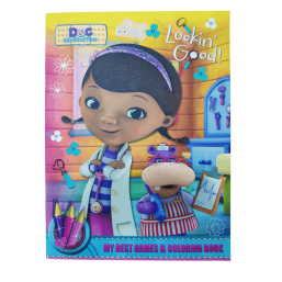DOC McStuffins My Best Games & Colouring Book