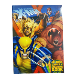 The Uncanny X-Men My Best Games & Colouring Book