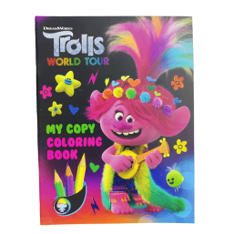 Trolls World Tour My Copy Colouring Book
