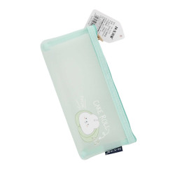 Cartoon Mesh Pen Bag-Green