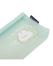 Cartoon Mesh Pen Bag-Green
