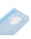 Cartoon Mesh Pen Bag - Blue