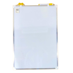 Magnetic Whiteboard 30x40cm- Yellow  Marker