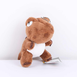 10cm. Plush Dinosaur - Brown