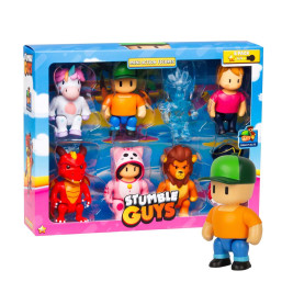 Stumble Guys Ultimate Collectors Edition - 3" Action Figures 8-Pack