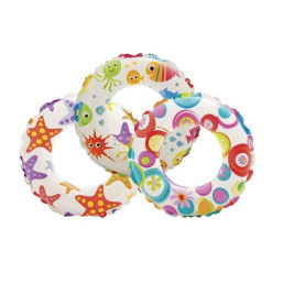 Intex - 20" Inflatable Swim Ring - Assorted Colors