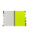 A4 Twin Wire 5 Subject Notebook