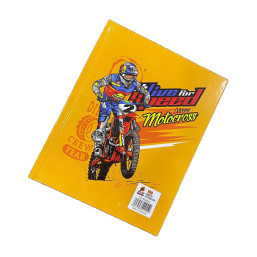 Hard Cover Notebook Single Line 100L - D