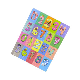Hard Cover Exercise Book Square Lines 100L - C