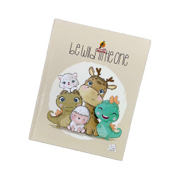 Hard Cover Exercise Book 4 lines 100L - D