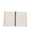 Hard Cover 5 Subjects Spiral University Notebook - Adidas