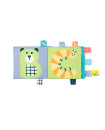 Crinkling Soft Book ABC