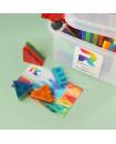 Rainblocks 120 Pieces - RAINBOW
