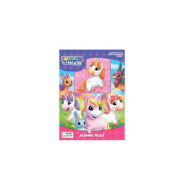 Unicorns Sliding Tiles Board book