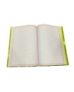 Transparent PVC Cover A4 Notebook S/L 100L - Orange