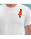 T-Shirt Pin - Palestine Map